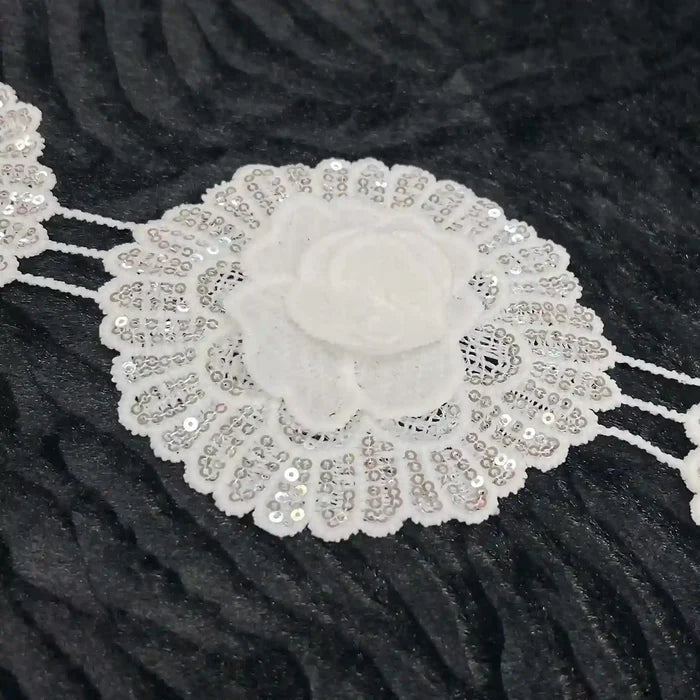 Floral Sequins Lace | 2 Meter