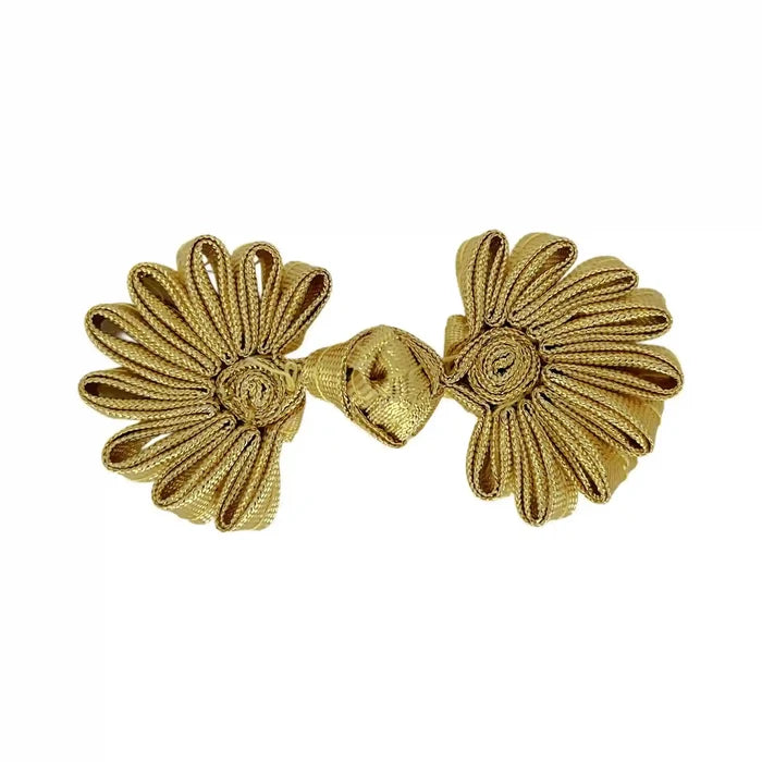 Floral Style Frog Closure Buttons