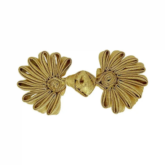 Floral Style Frog Closure Buttons