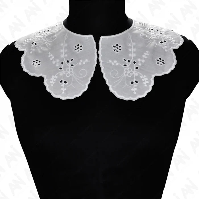 Floral Style Leafy Design Neck Collar by Ani Accessories with elegant detailing for dresses and blouse styling looks