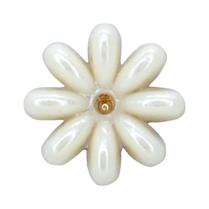 Floral Style Metal Buttons | 12mm(19L)