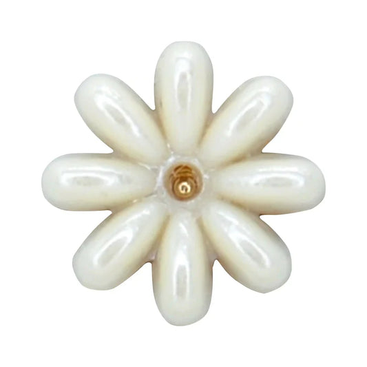 Floral Style Metal Buttons | 12mm(19L)