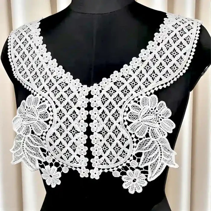Floral Style V Necklines Patch