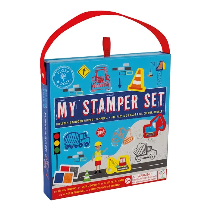 Floss and Rock - Stamper Set - Construction
