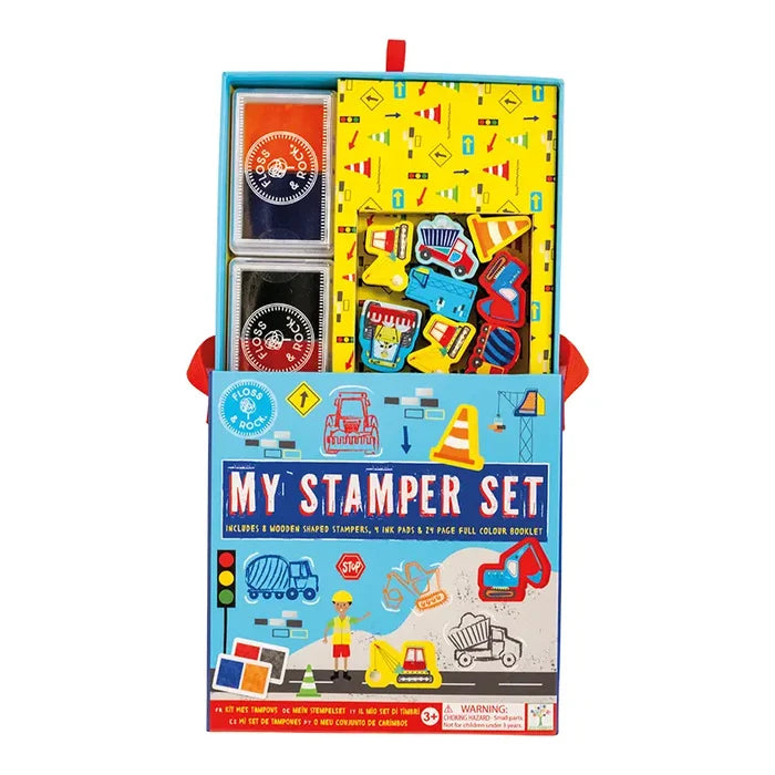 Floss and Rock - Stamper Set - Construction
