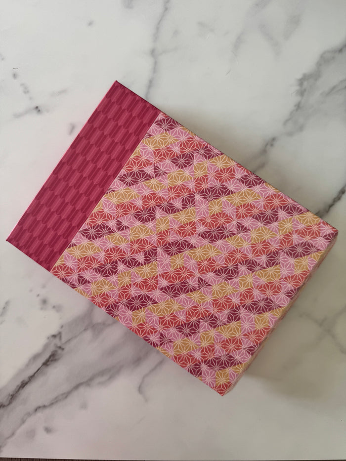 Flower Bobbin - Crimson Colors (Pink Box) - Hand Sewing Thread - Fujix