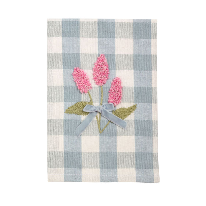Flower Embroidery Towel - Madison's Niche