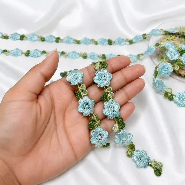 Flower Leaf Lace Trim