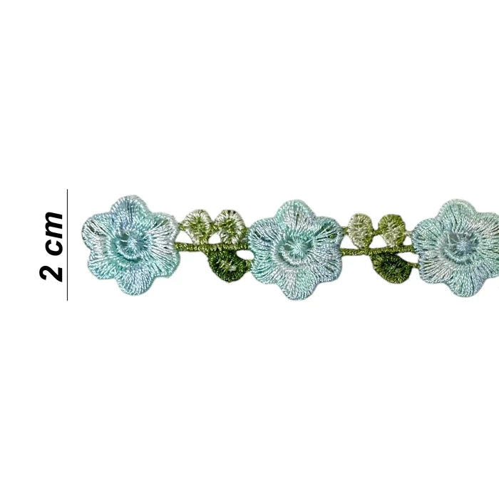 Flower Leaf Lace Trim