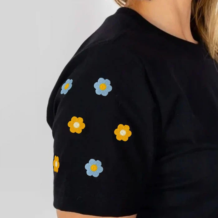 Flower Style Crochet Patch