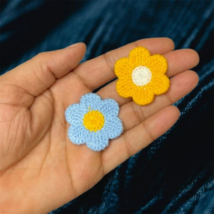 Flower Style Crochet Patch