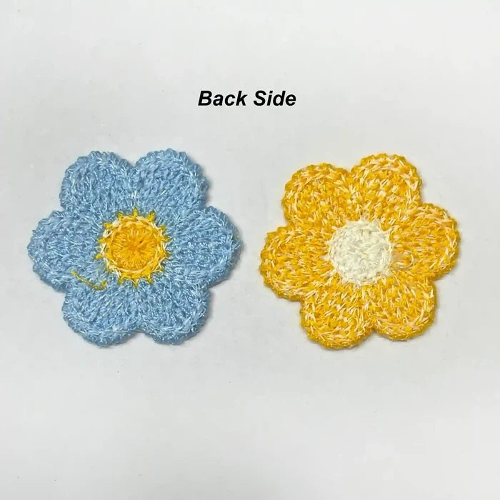 Flower Style Crochet Patch