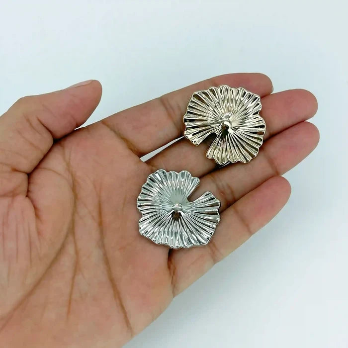 Fluted Shell Metal Buttons | 35mm(55L)