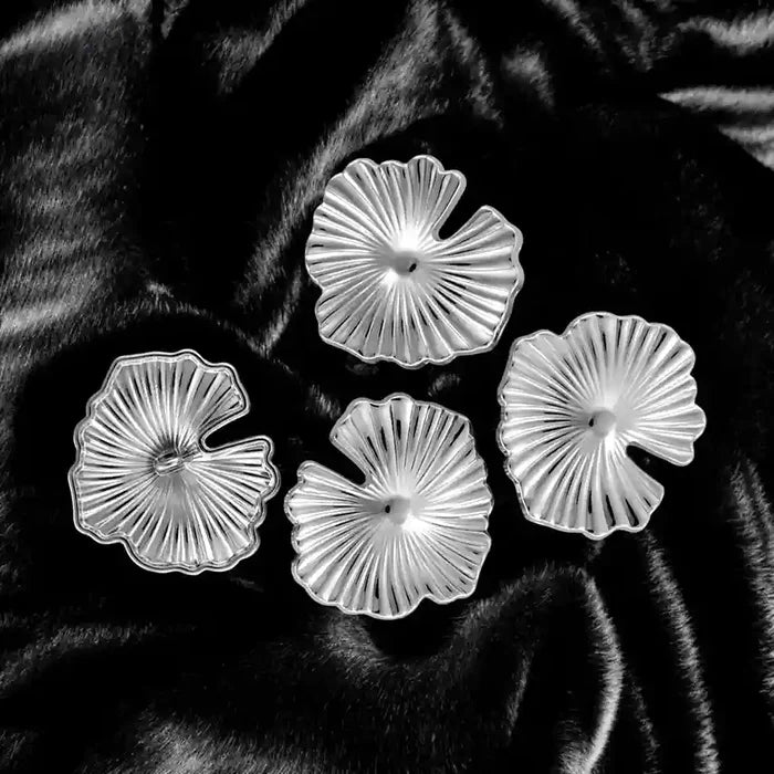 Fluted Shell Metal Buttons | 35mm(55L)
