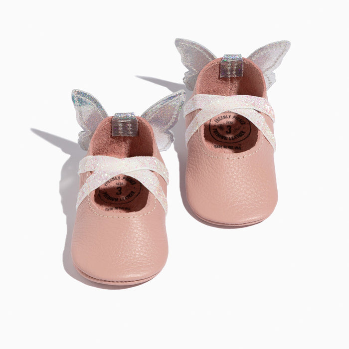 Flutterby Ballet Slipper Baby Shoe - Babies in Bloom