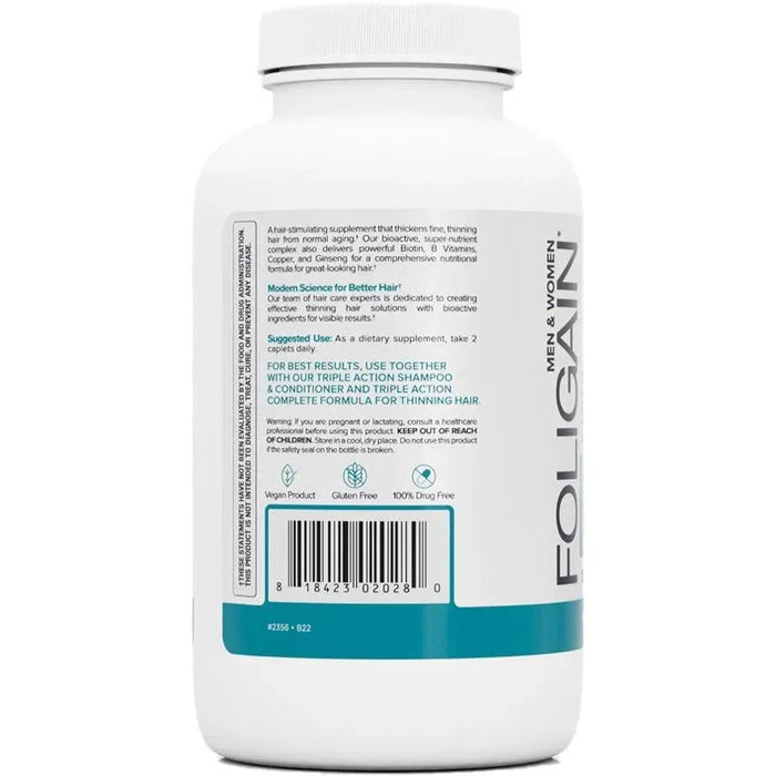 Foligain hair growth capsules (120 capsules) - Hairgivers