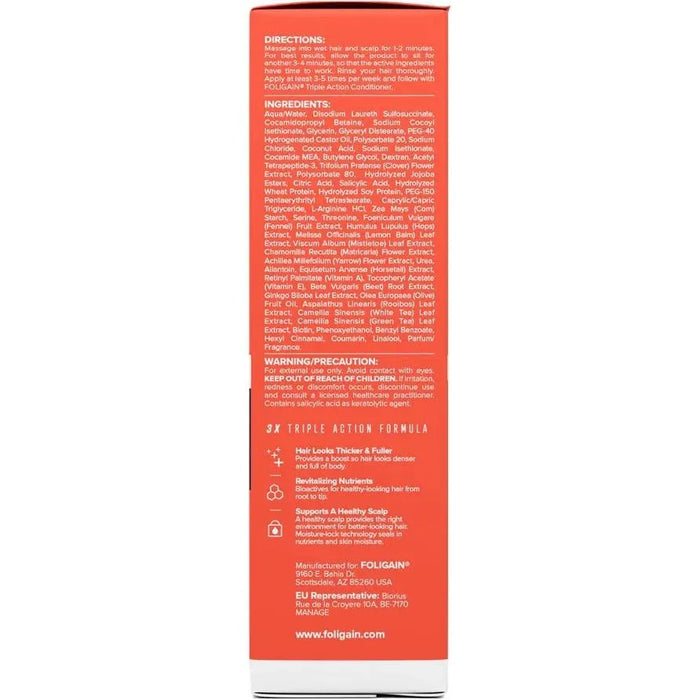 Foligain hair loss shampoo men (236 ml) - Hairgivers