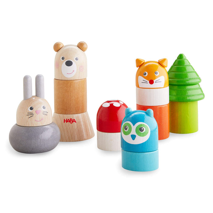 Forest Animals Wooden Stacking Toy - Babies in Bloom