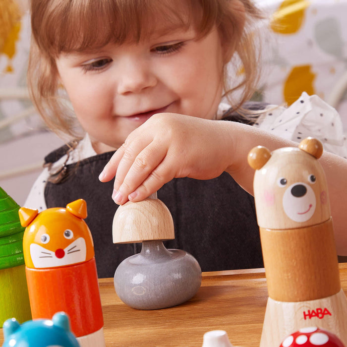 Forest Animals Wooden Stacking Toy - Babies in Bloom