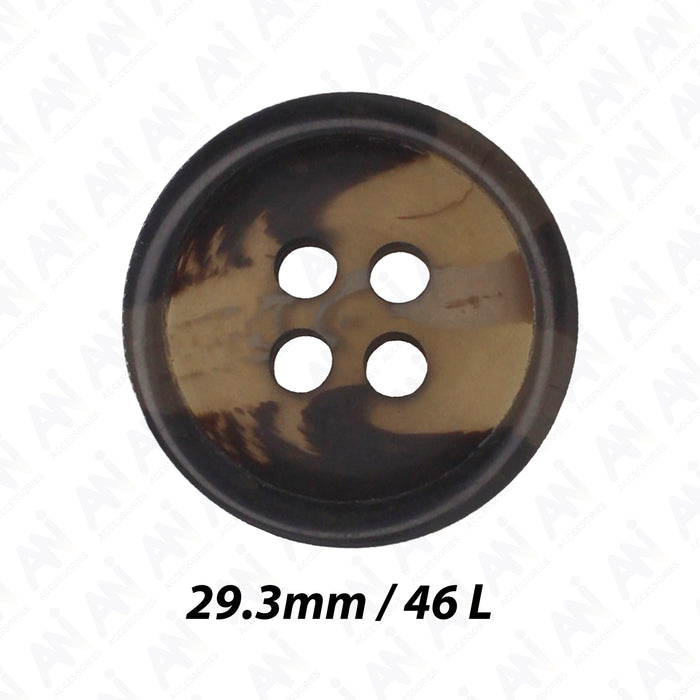 Four Hole ABS Plastic Buttons | 29mm(46L)