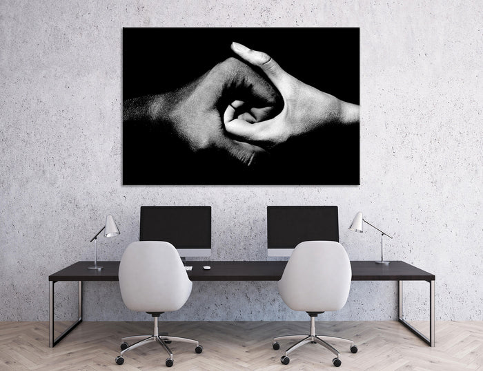 Friendship Art Canvas Print #9114