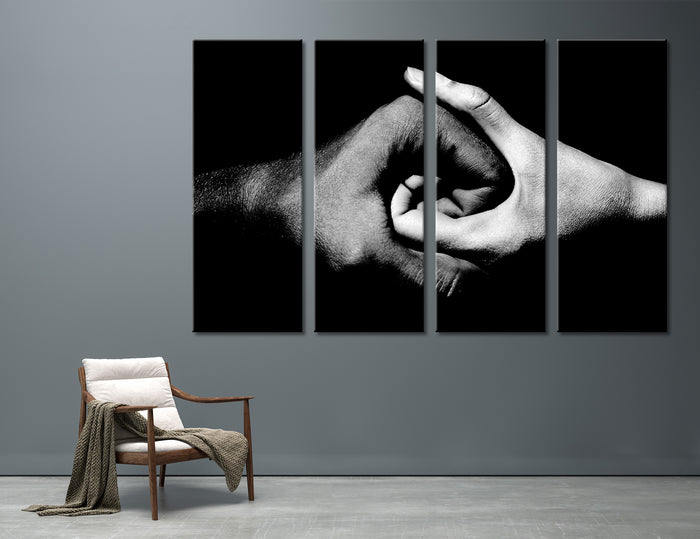 Friendship Art Canvas Print #9114