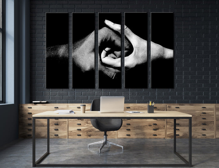 Friendship Art Canvas Print #9114