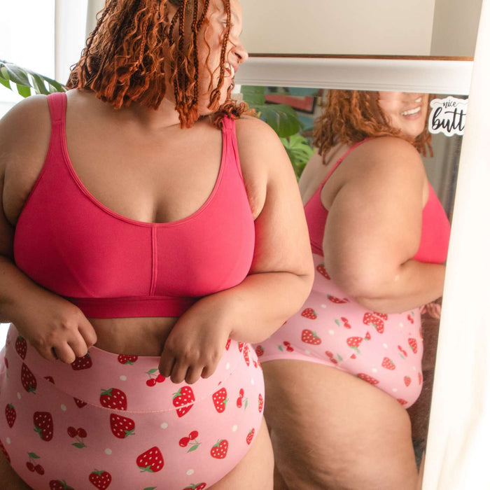 Fruity Super High Waist Knickers – Pink Lady