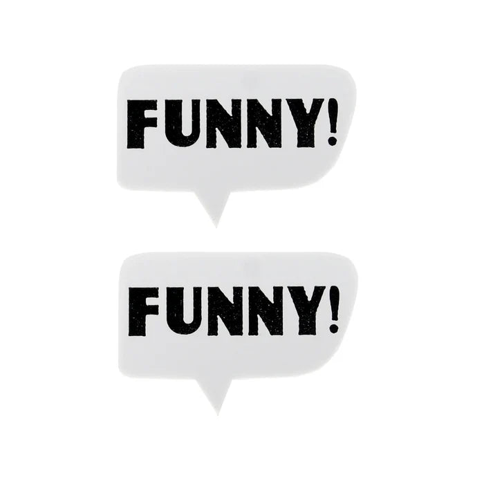 Funny Word Bubble Pin