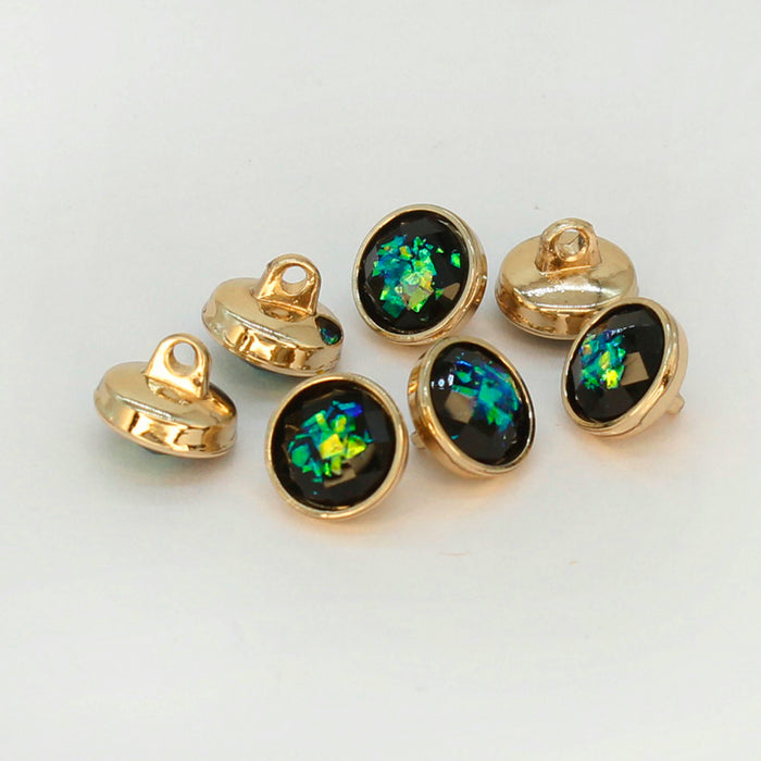 Gold / 10mm(16L) / 50 Buttons