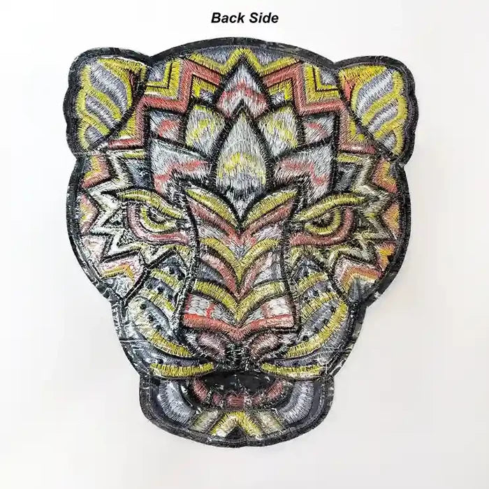 Geometric Jaguar Spirit Patch