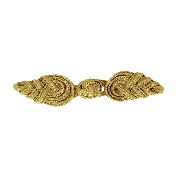 Geometric Spiderweb Cross Buckle