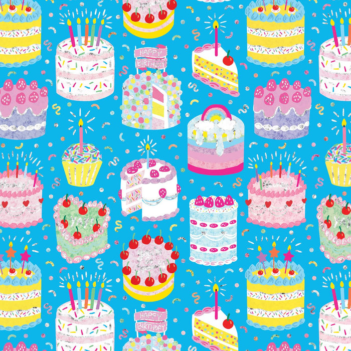 Gift Wrap - Celebration Cakes - Recycled Fiber - Jewelry