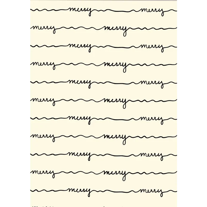 Gift Wrap - GW-9379 Merry All The Way - 24 X 417’ -