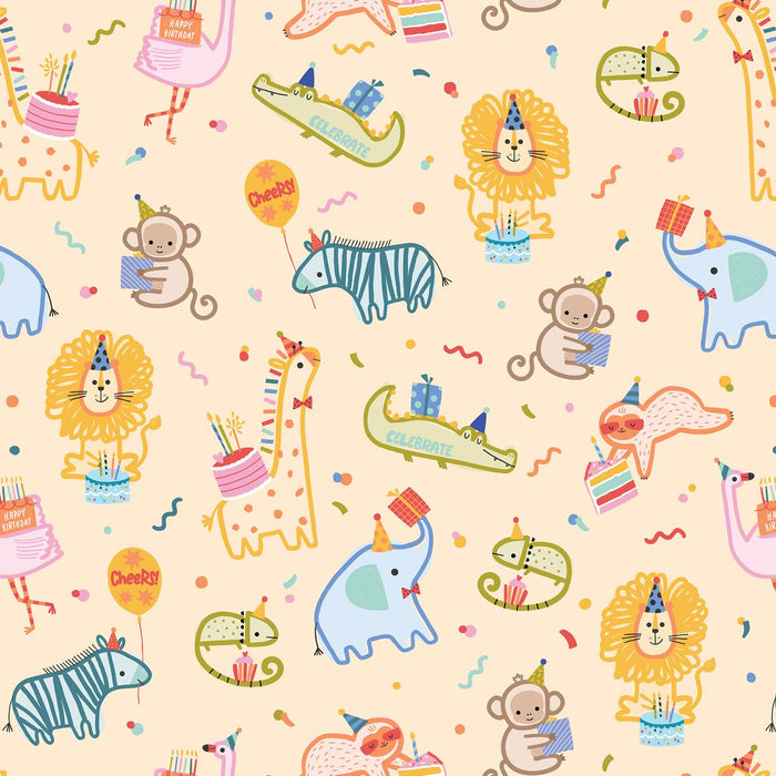 Gift Wrap - Safari Party - Recycled Fiber - Jewelry Roll