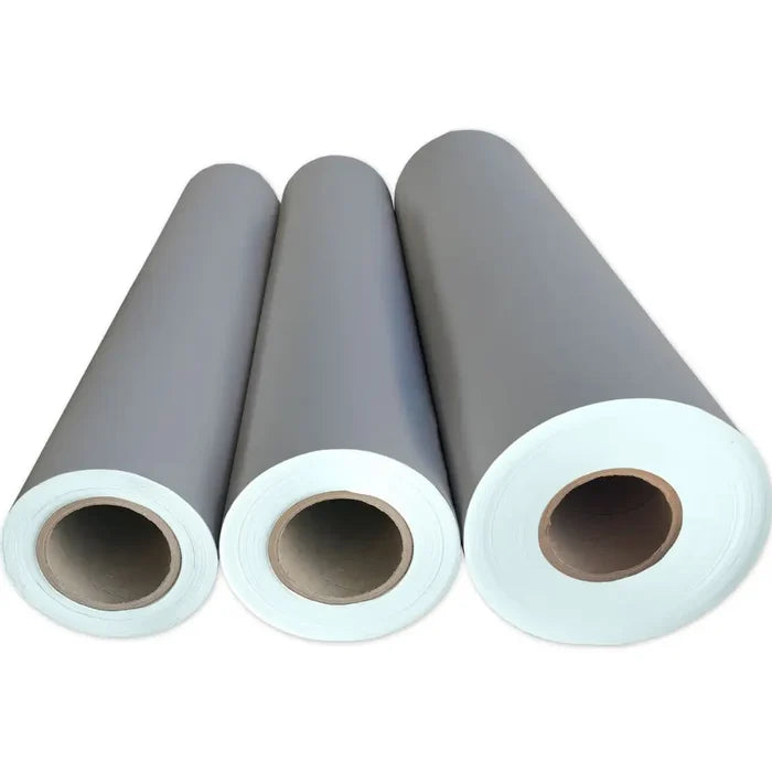 Gift Wrap - Solids - Gray Matte (Recycled Fiber)