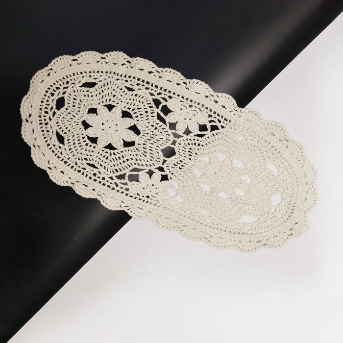 Girasol Design Crochet Cotton Sew Patch