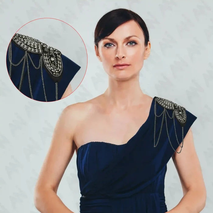 Glamour Bow Style Shoulder Patch