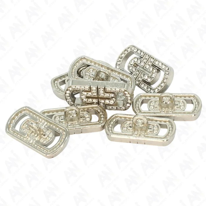 Silver / 20mm(32L) / 50 Buttons