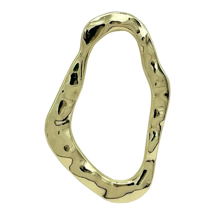 Gold Abstract Organic Frame