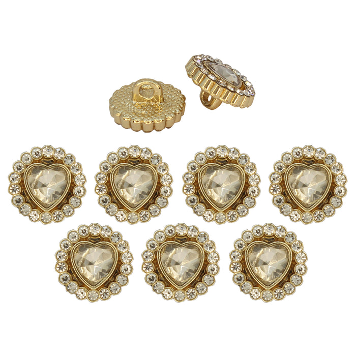 Gold / 7 Gold Buttons / 12mm(19L)