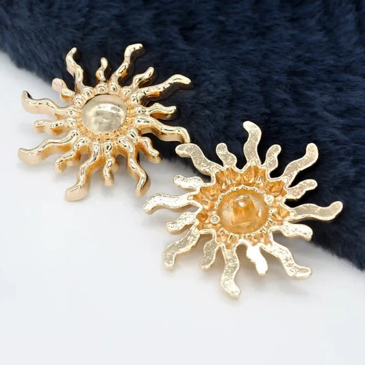 Golden Sun Metal Buttons | 50mm(80L)