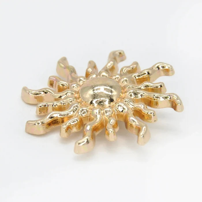 Golden Sun Metal Buttons | 50mm(80L)