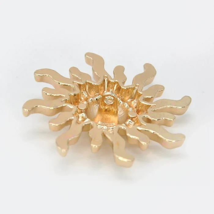 Golden Sun Metal Buttons | 50mm(80L)