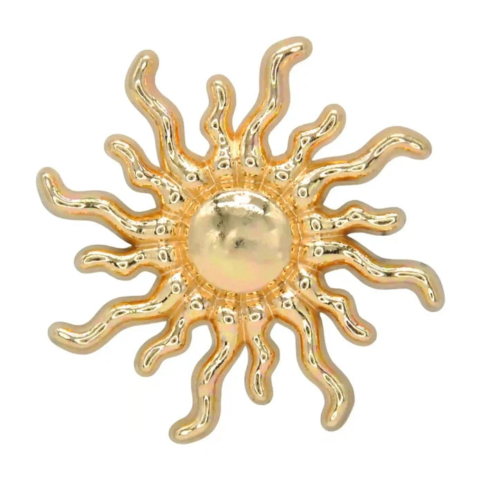Golden Sun Metal Buttons | 50mm(80L)
