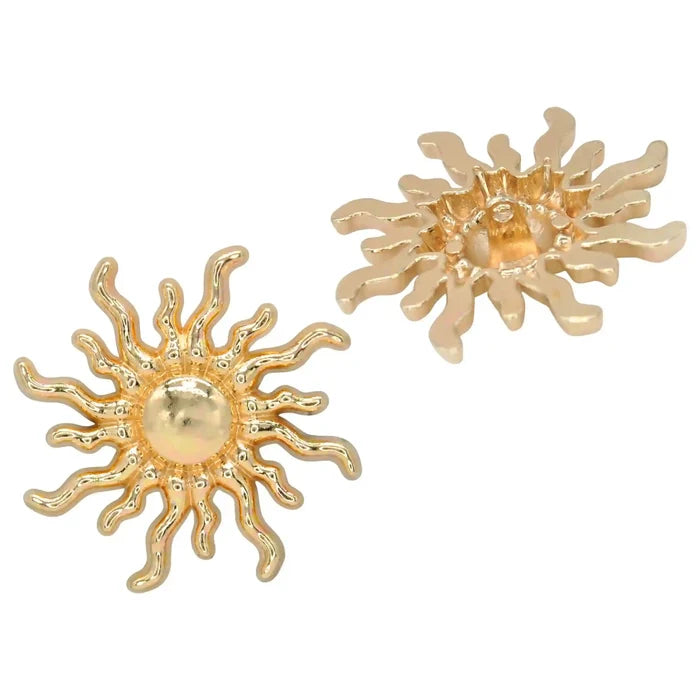 Golden Sun Metal Buttons | 50mm(80L)