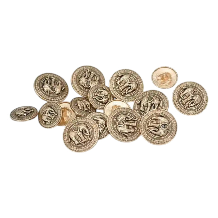 Antique gold / 23mm(36L) / 50 Buttons