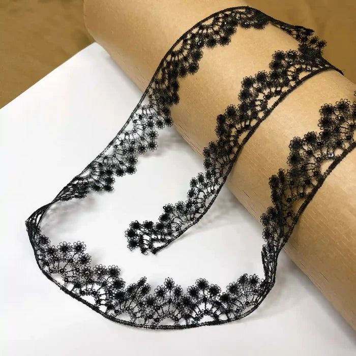 Graceful Floral Pattern Lace | Width 5cm (2 inches) 50mm | SKU-FML-18