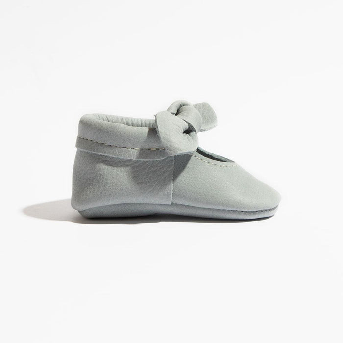 Greatest Snow on Earth Knotted Bow Baby Shoe - Babies in Bloom