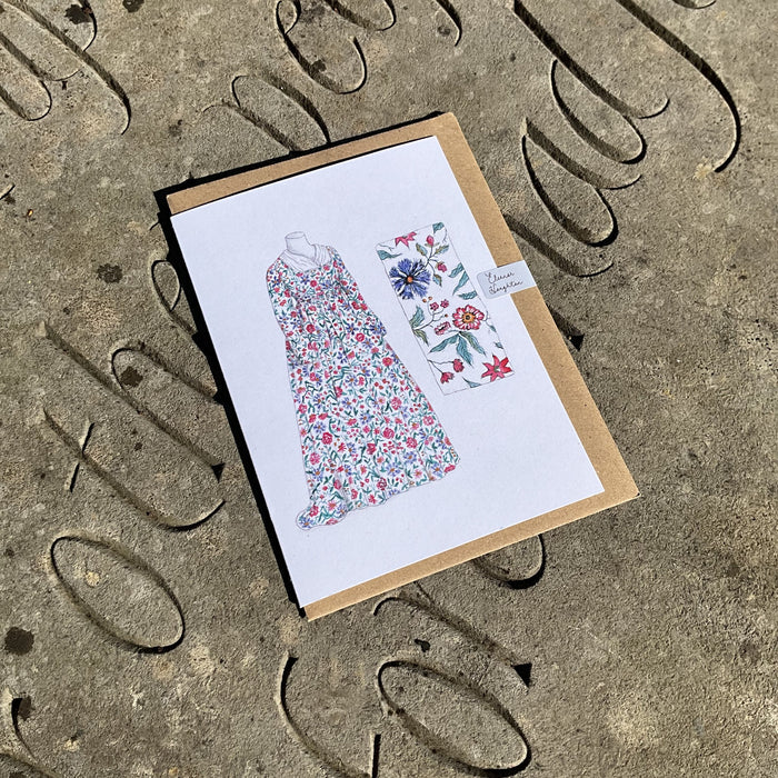 Greeting cards - Set of 4 - inspired by Jane Austen's quilt - NEW